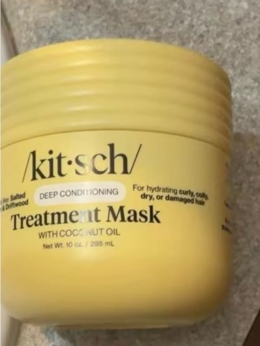 Kitsh Moisturizing Coconut Oil Deep Conditioning Treatment Mask